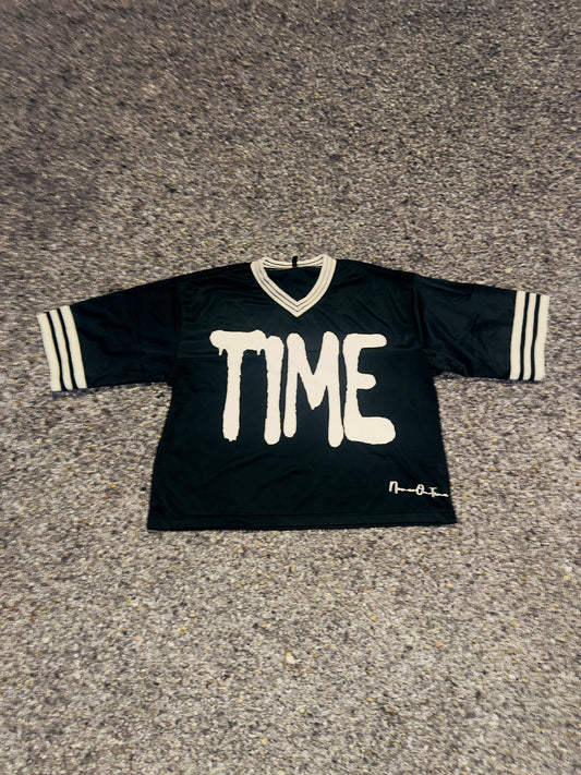 TIME PREMIUM Black and Kreme JERSEY