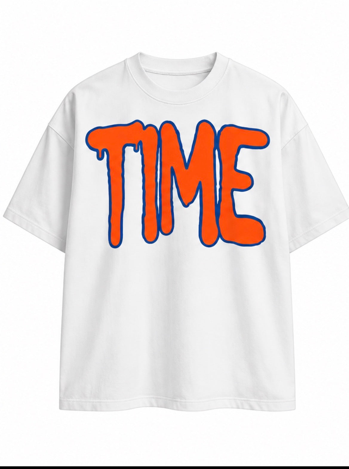 White Orange/Blue TIME