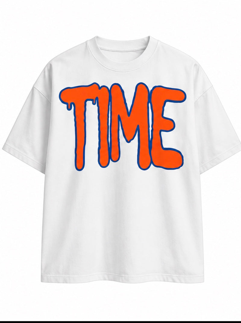White Orange/Blue TIME
