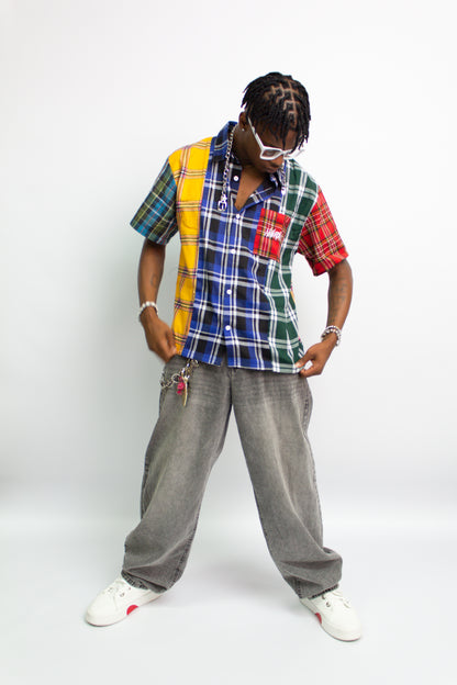 “Outta Pattern” Button Up