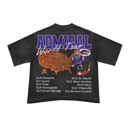 Admiral “World Tour” Tee Homecoming