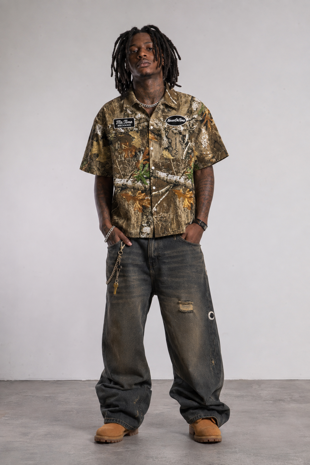 Camo Mechanic Shirt