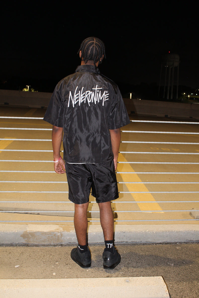 Black “Off The Clock” Short Set